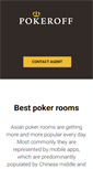 Mobile Screenshot of pokeroff.com