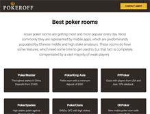 Tablet Screenshot of pokeroff.com